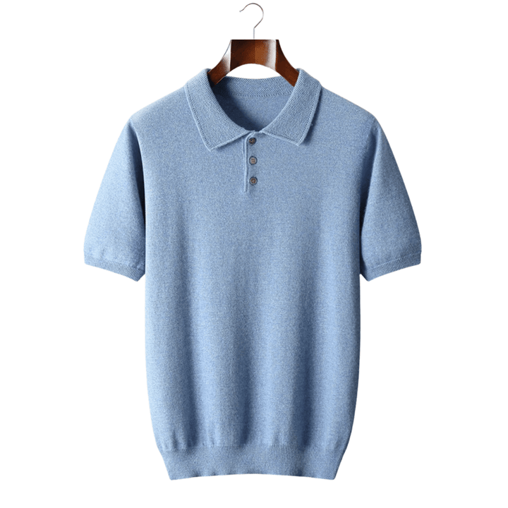 PURE CASHMERE CLASSIC POLO SHIRT