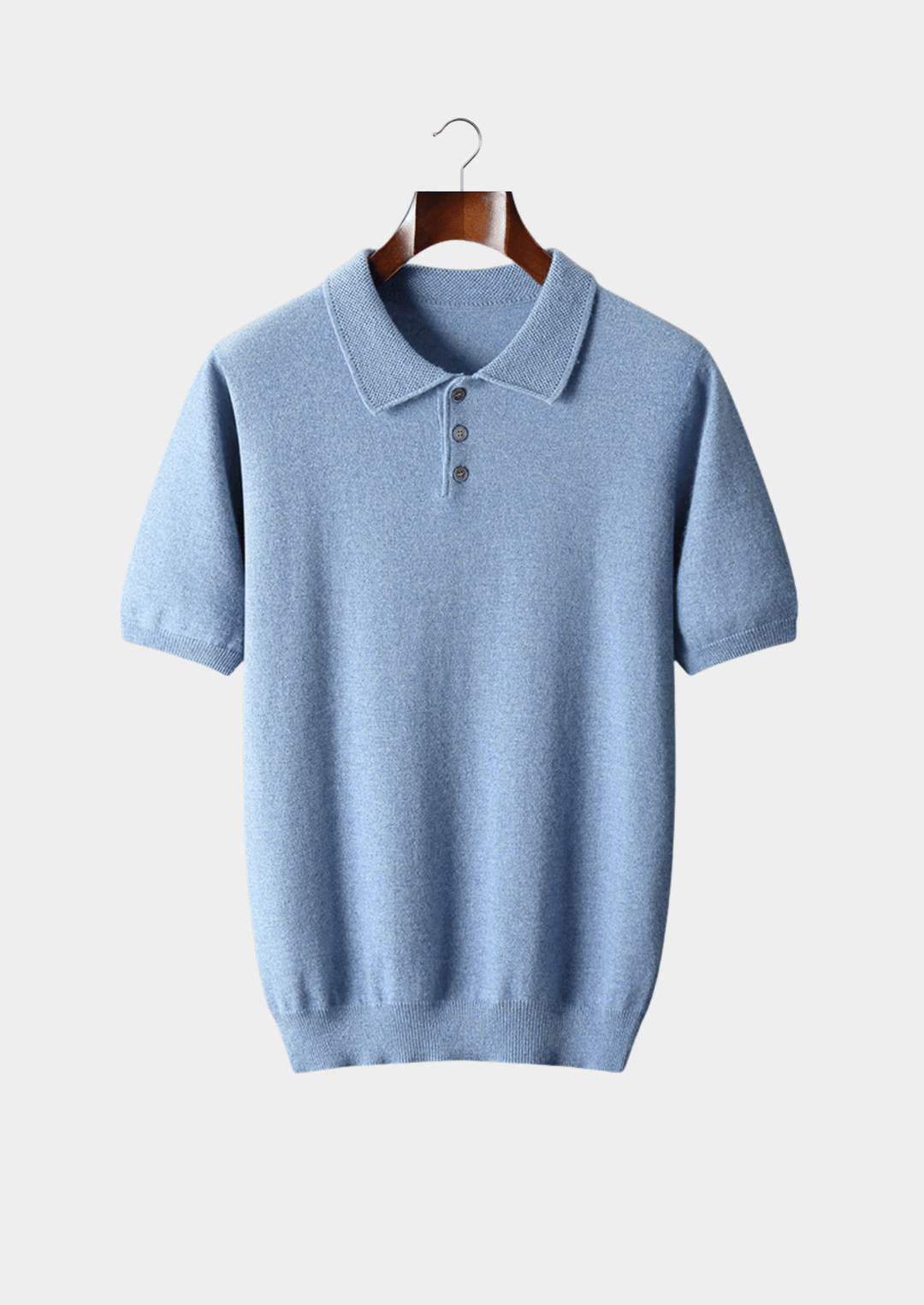 PURE CASHMERE CLASSIC POLO SHIRT