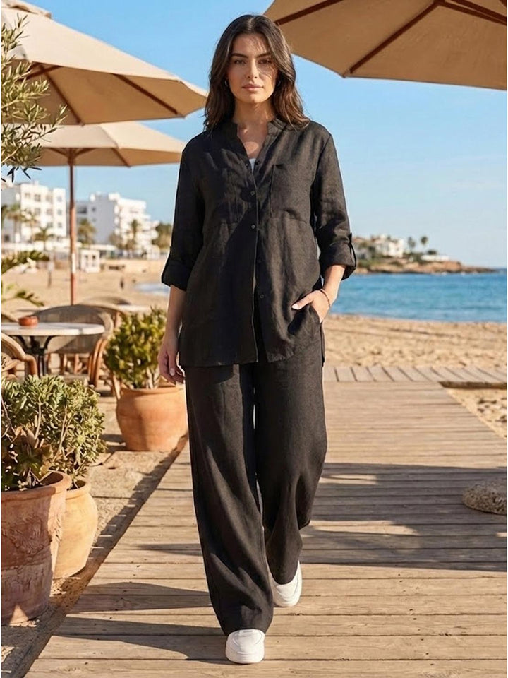 100% Cotton Double Comfort Two Piece Set