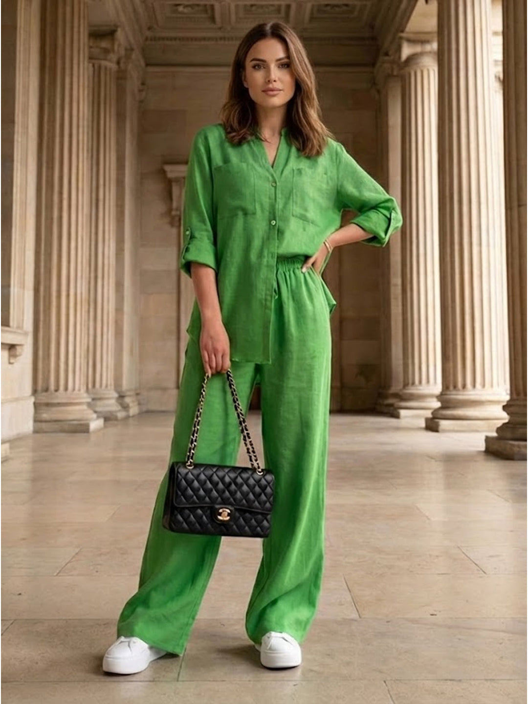 100% Cotton Double Comfort Two Piece Set
