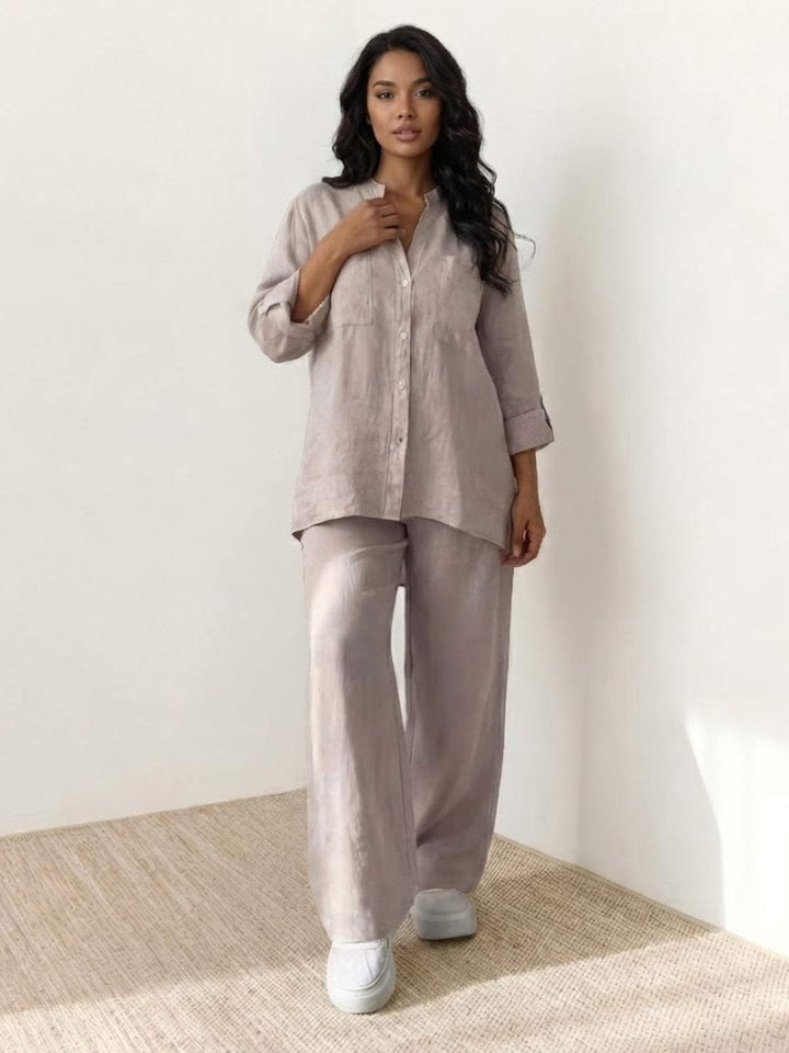 100% Cotton Double Comfort Two Piece Set