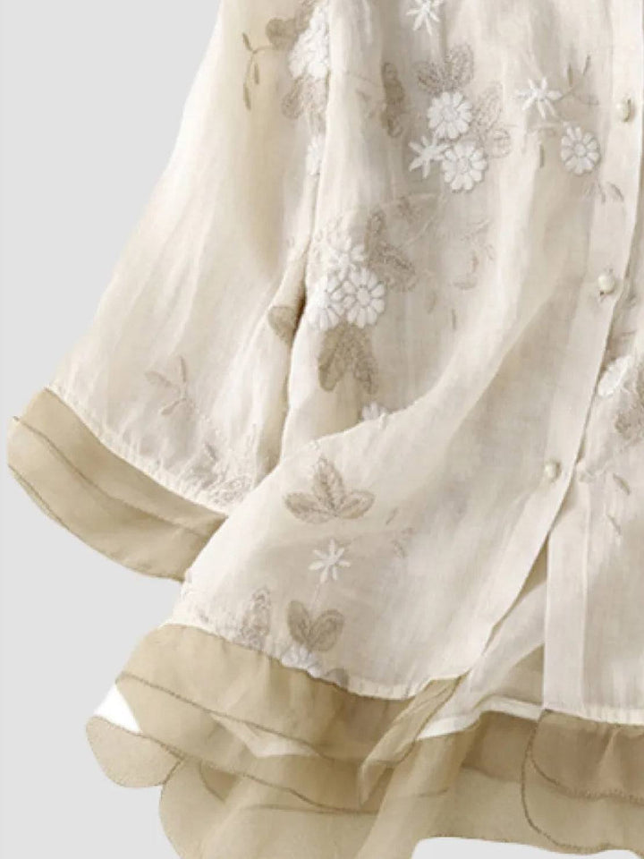 100% Cotton Linen Tuscany Rise 2 Piece Set beige image 6 