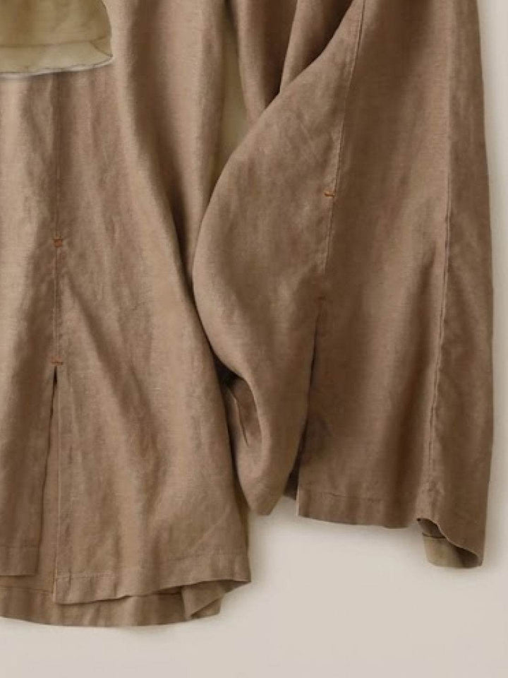 100% Cotton Linen Tuscany Rise 2 Piece Set brown image 6 
