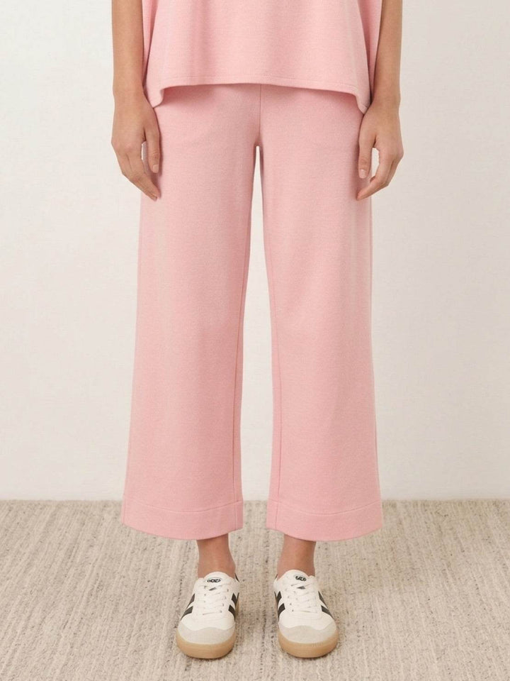 Cotton-Blend Capelet Lounge Set blush pink image 5 