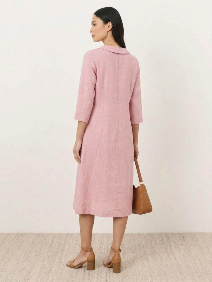 Classic Midi Dress pastel pink image 3 