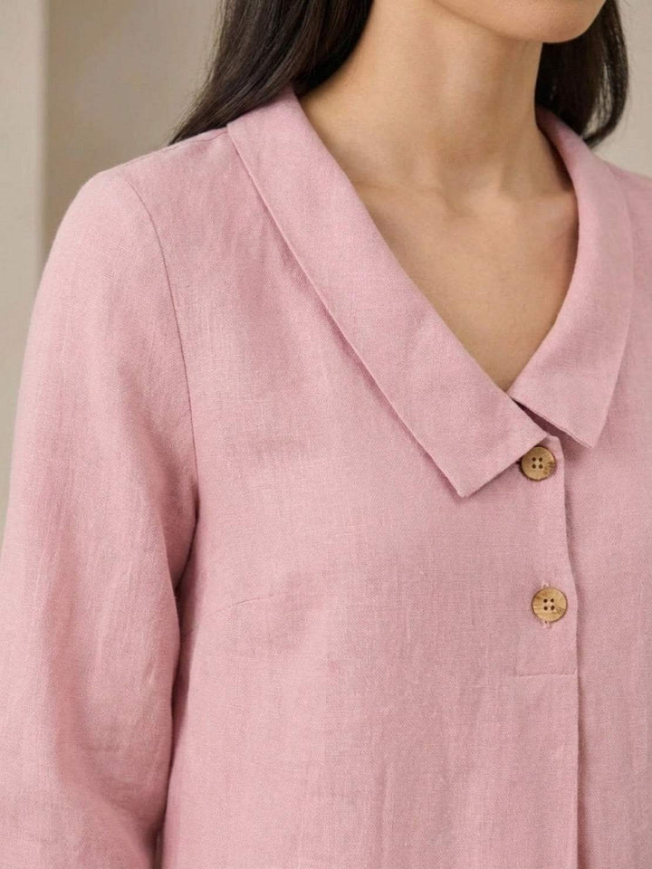 Classic Midi Dress pastel pink image 5 