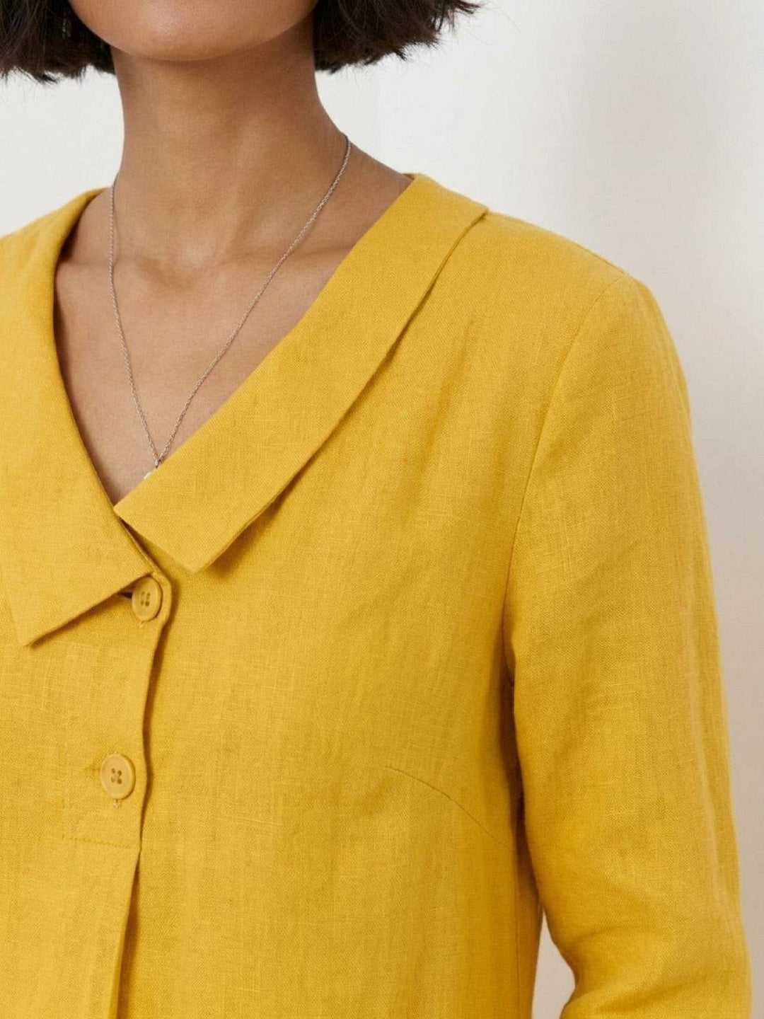 Classic Midi Dress yellow image 5 