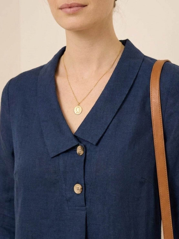 Classic Midi Dress navy blue image 5 