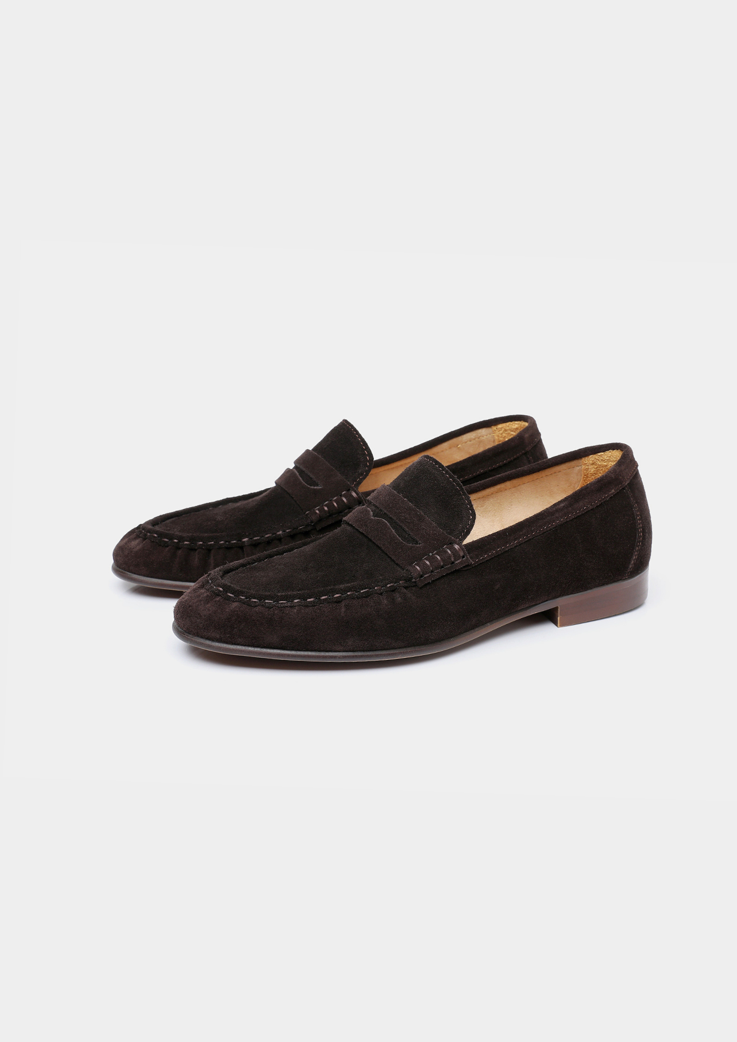The Penny Suede Loafers
