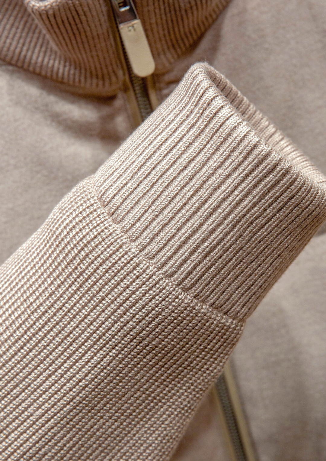 The Ivory Urban Hybrid Bomber Jacket
