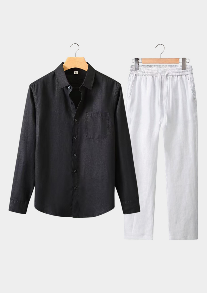 Dolcevita Longsleeve Summer Set black/white image 1 #color_black