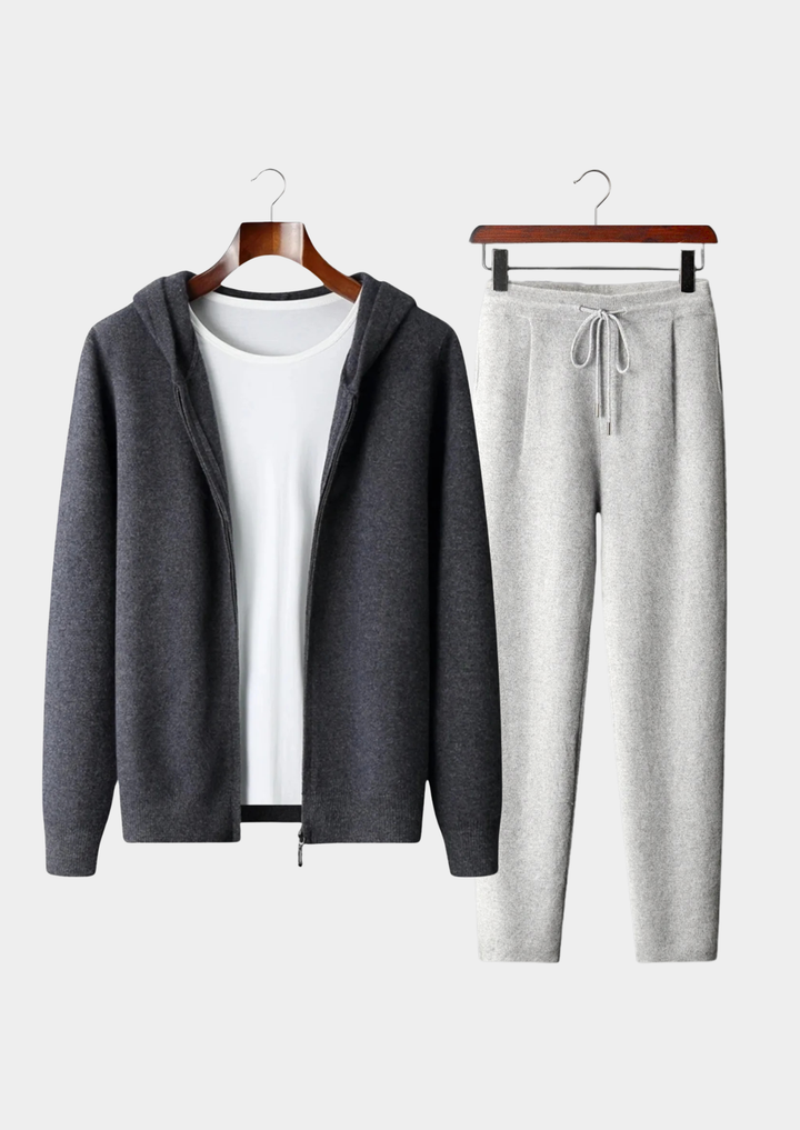The Sand Cashmere Leisure Set