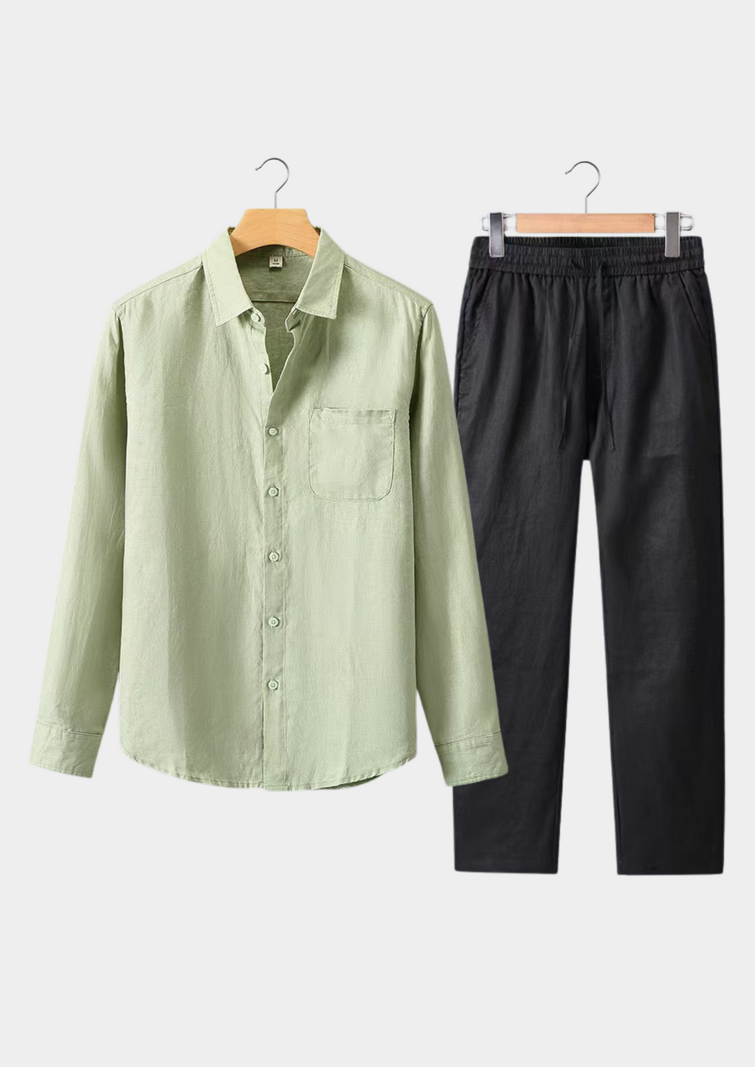 Dolcevita Longsleeve Summer Set mint green/black image 1 #color_mint-green