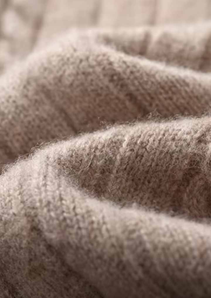 Pure Merino Rib Mockneck beige image 4 #color_beige