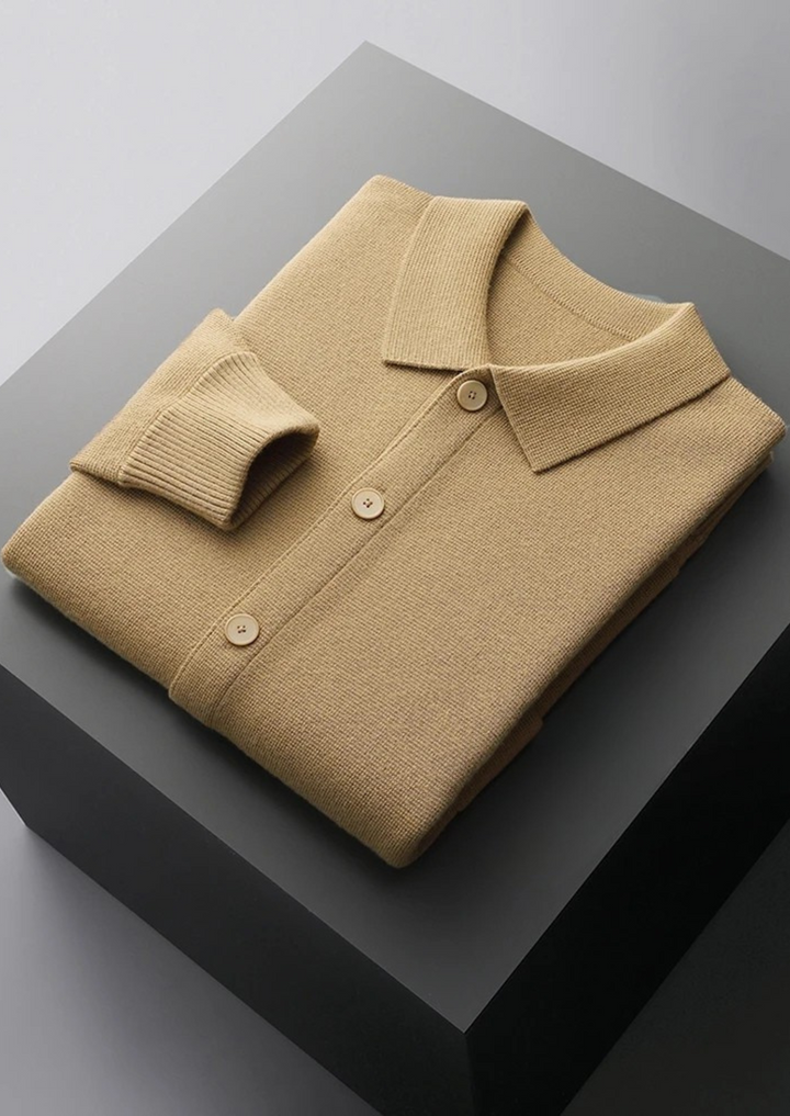 Pure Merino Honey Overshirt honey mustard image 3 #color_honey-mustard