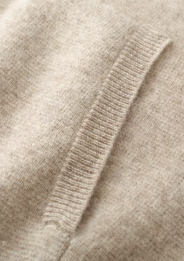 Pure Merino Zip Hoodie beige image 5 #color_beige