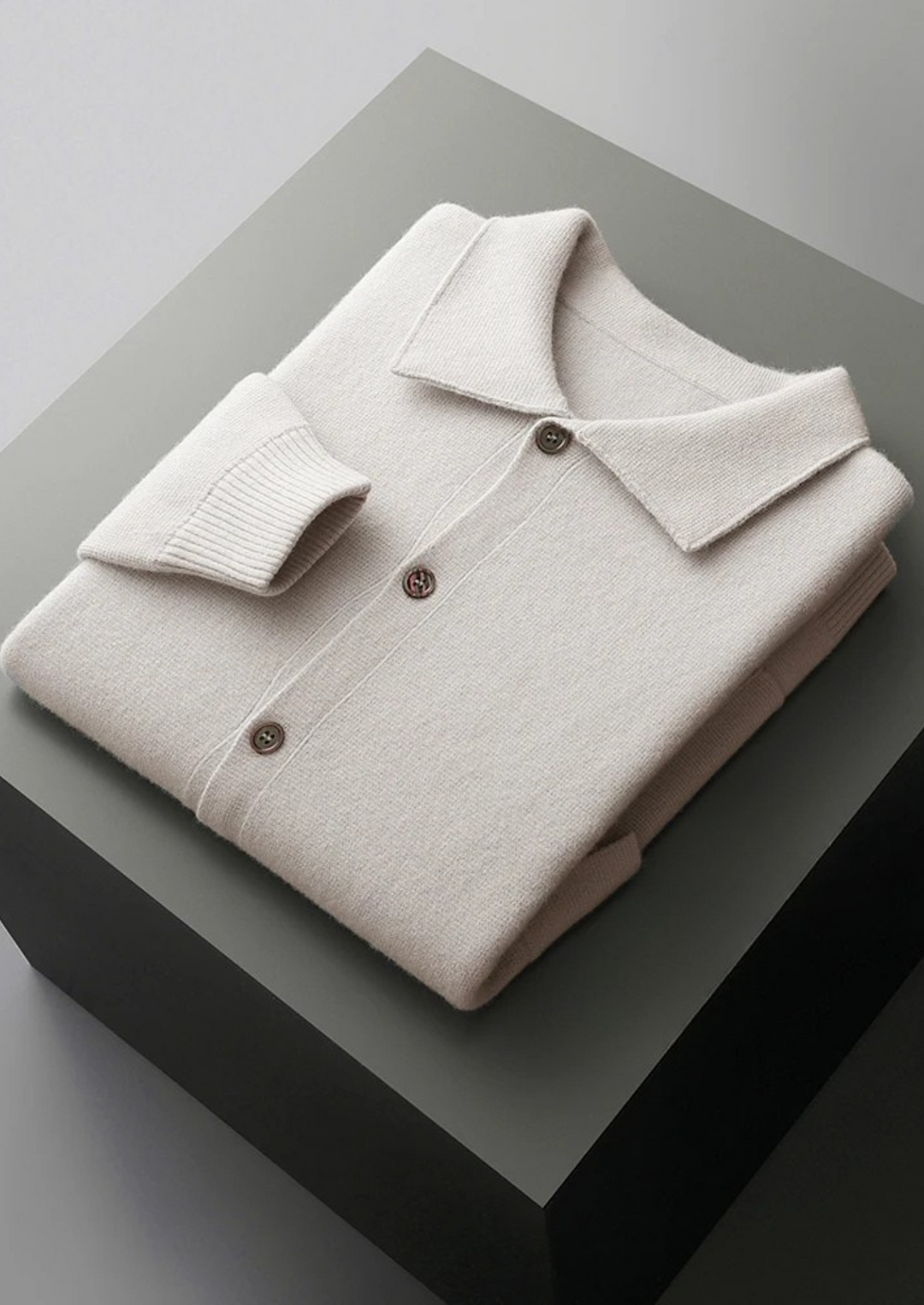 Pure Merino Honey Overshirt ecru image 1 #color_ecru