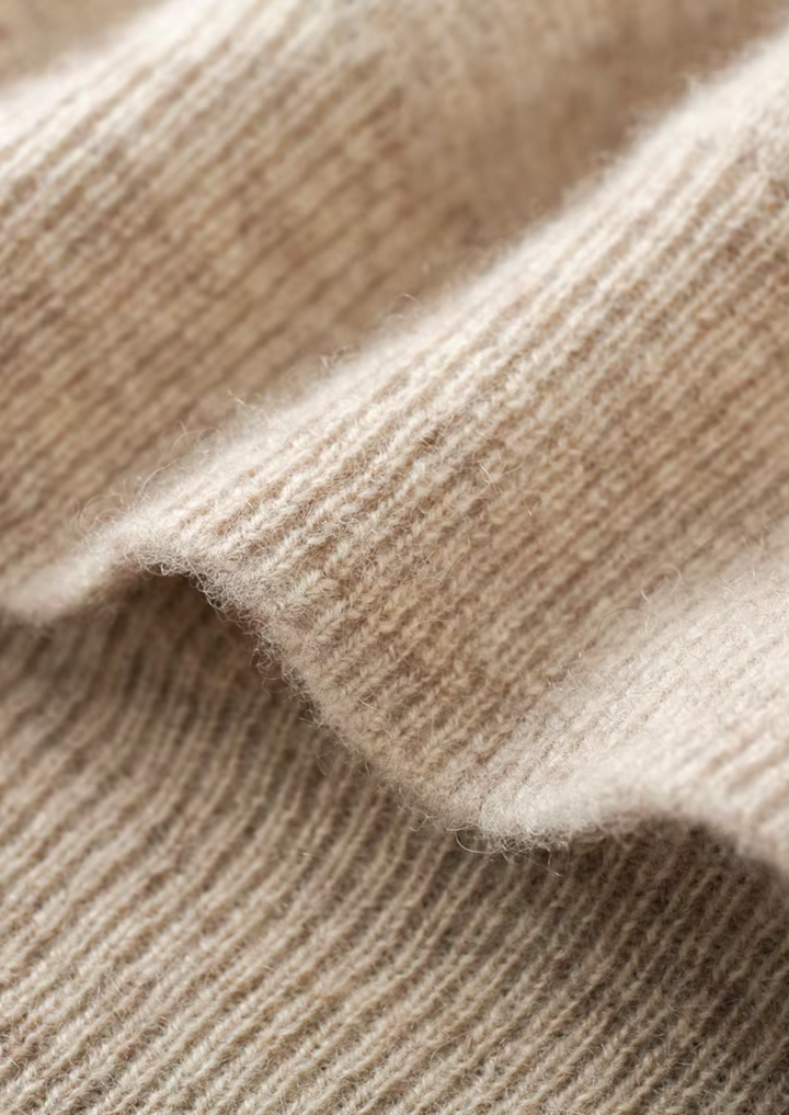 Pure Merino Zip Hoodie beige image 6 #color_beige