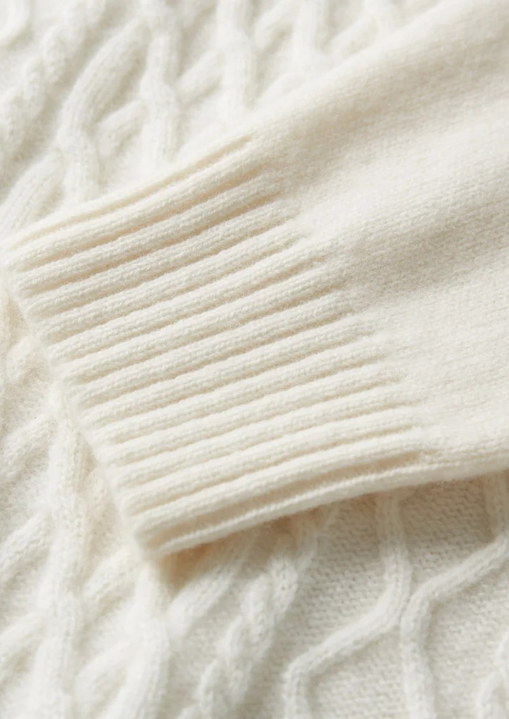Pure Merino Wintertime Rollneck cream white image 4 #color_cream-white