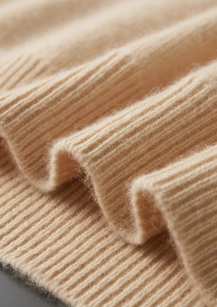 Cashmere Leisure Hoodie sand image 4 #color_sand