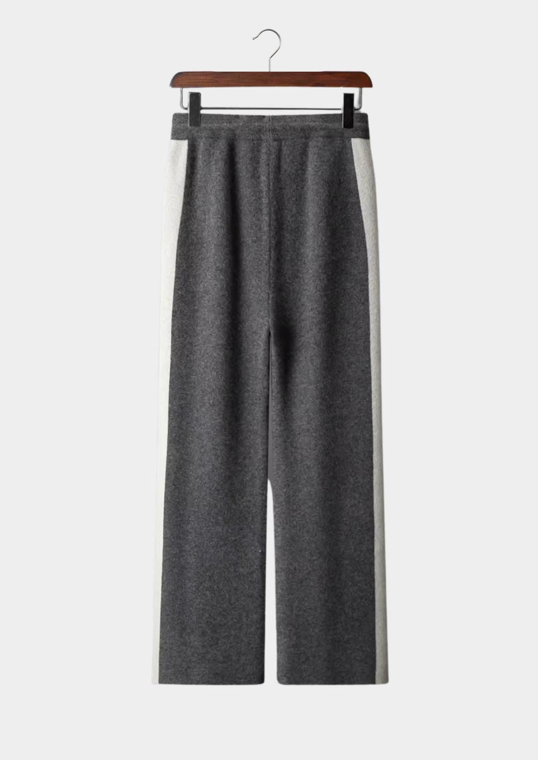 Pure Merino Wide Leisure Trousers dark gray image 2 #color_dark-gray
