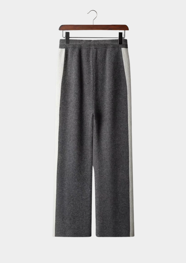 Pure Merino Wide Leisure Trousers dark gray image 2 #color_dark-gray