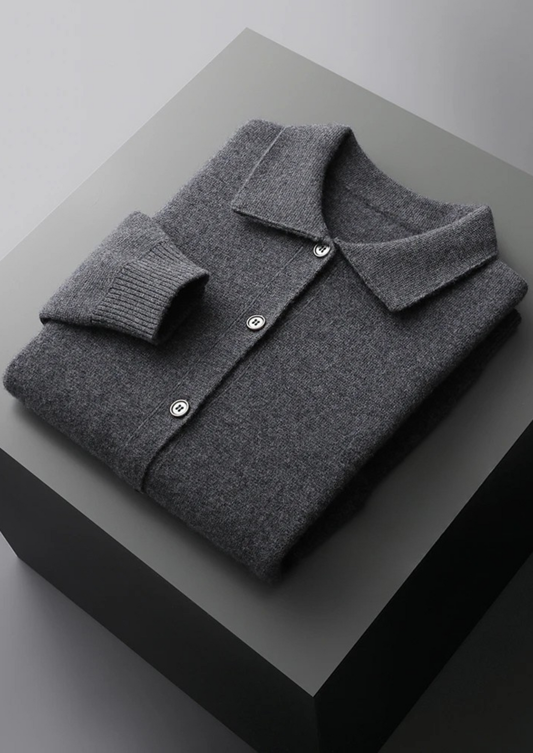 Pure Merino Honey Overshirt dark gray image 1 #color_dark-gray