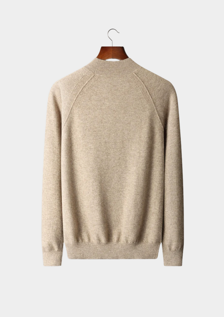 Pure Merino Raglan Mockneck light gray image 5 #color_light-gray