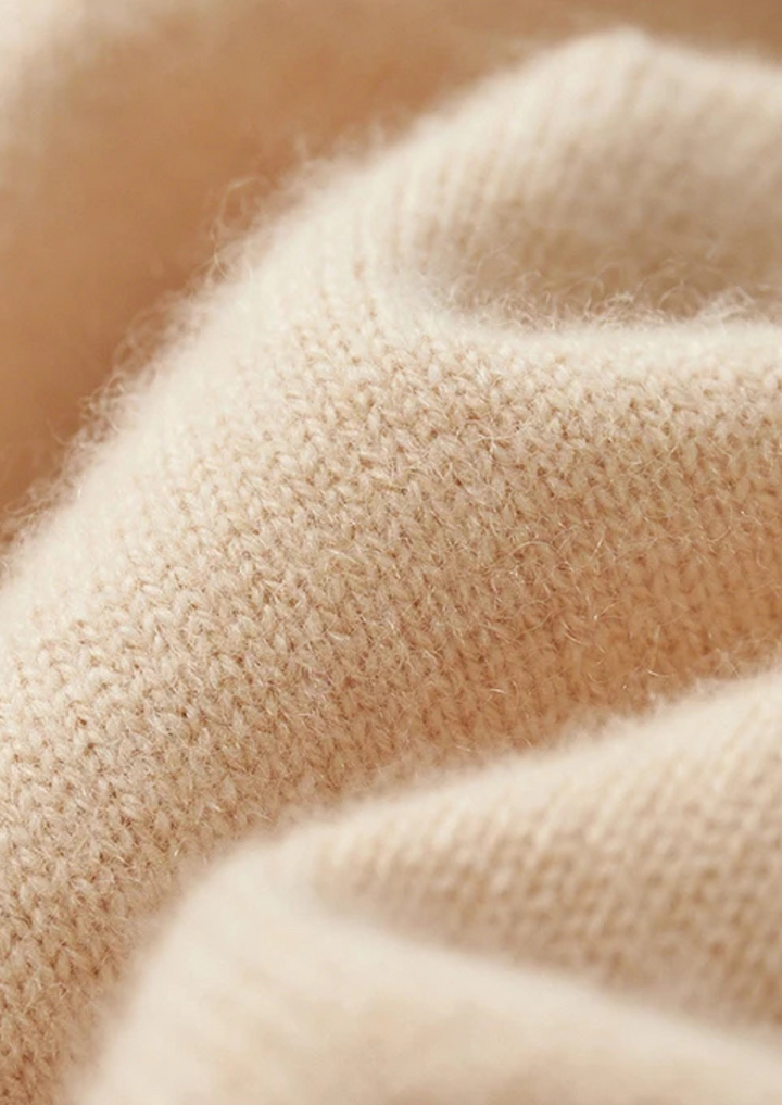 Cashmere Leisure Hoodie sand image 5 #color_sand
