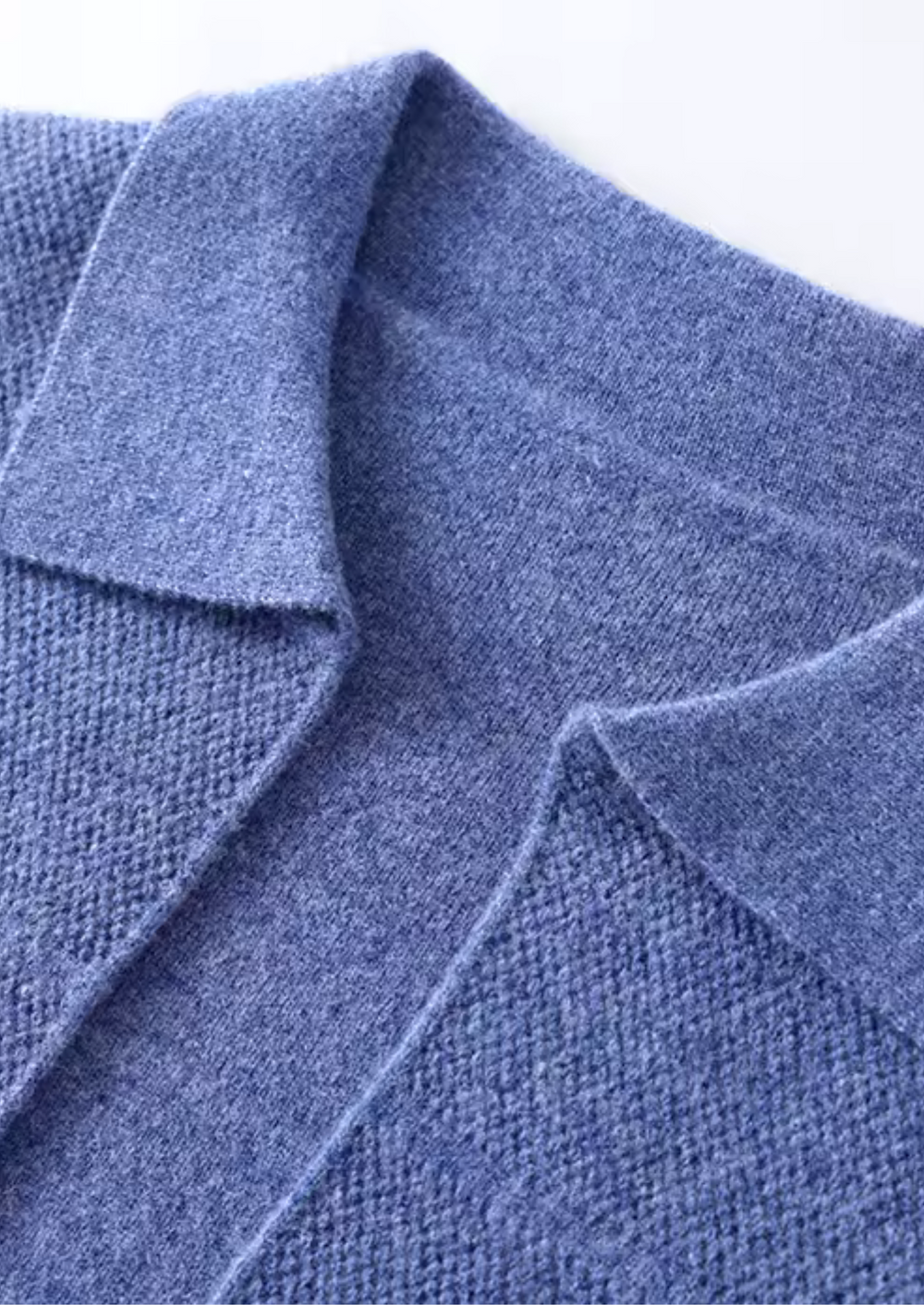 Pure Merino Sea Blue Overshirt sea blue image 2 #color_sea-blue