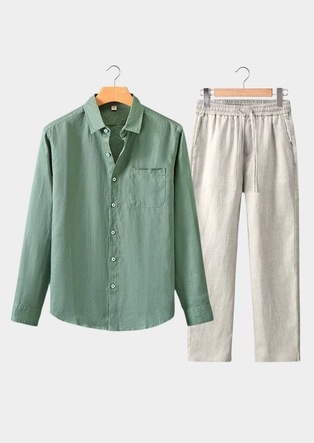 Dolcevita Longsleeve Summer Set green/beige image 1 #color_green