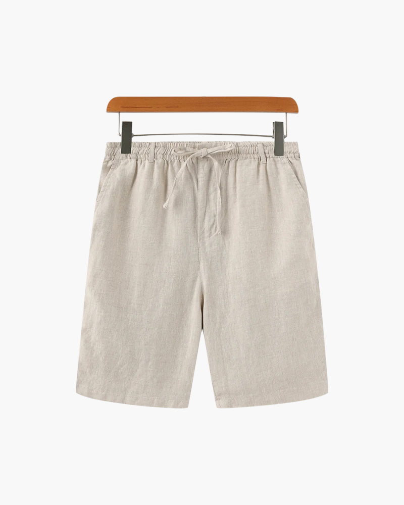 SEYCHELLES - TAILORED LINEN SHORTS