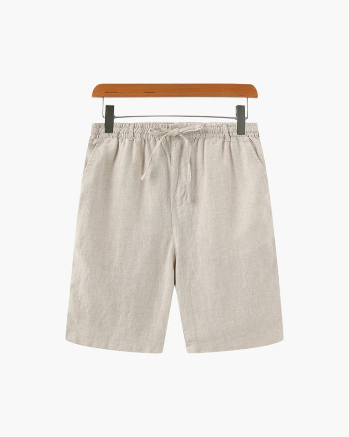 SEYCHELLES - TAILORED LINEN SHORTS