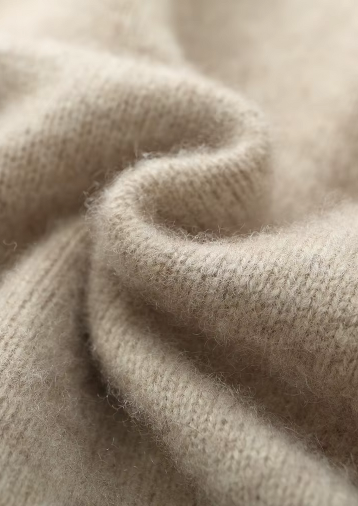 Pure Merino Zip Cardigan sand image 5 #color_sand