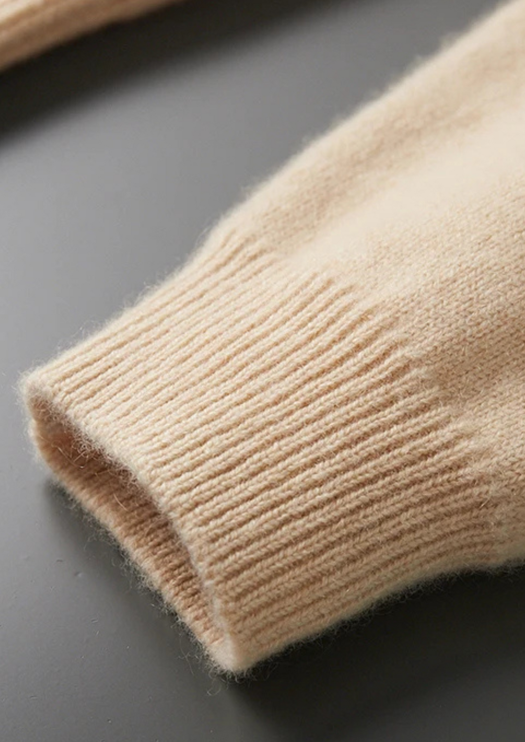 Cashmere Leisure Hoodie sand image 6 #color_sand