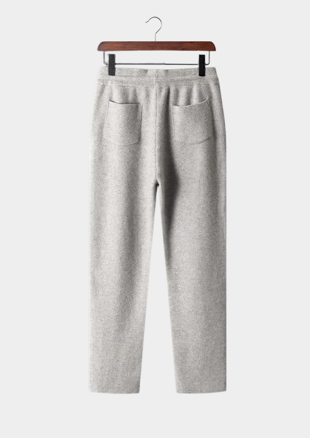 Pure Merino Light Gray Trousers light gray image 2 #color_light-gray