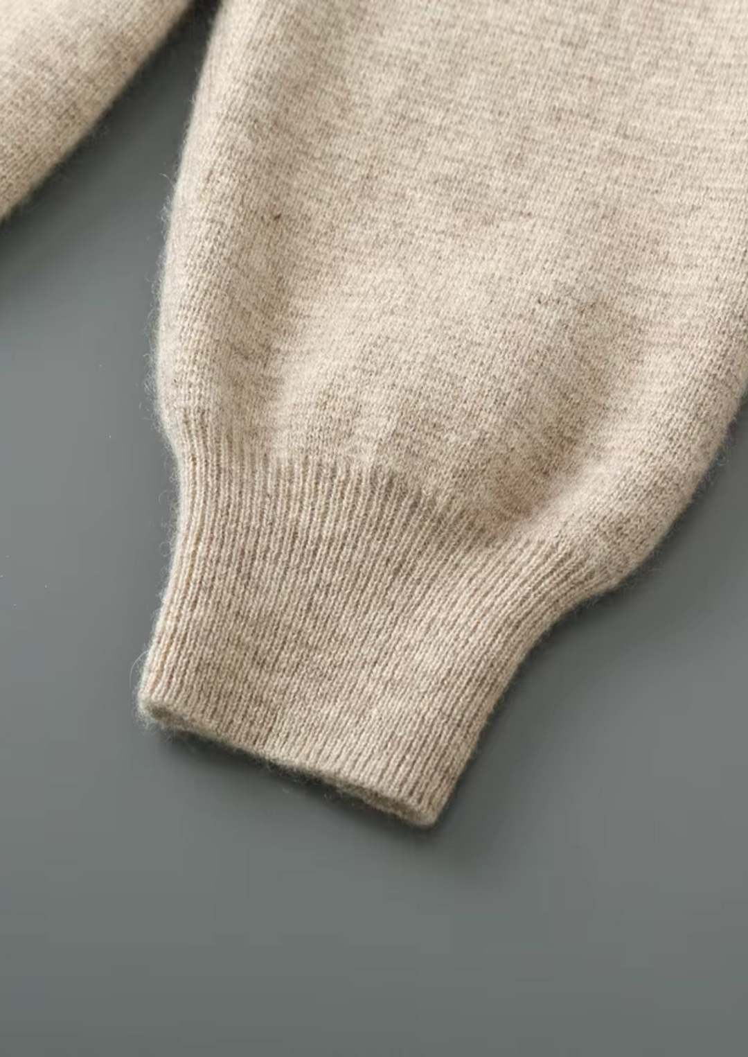 Pure Merino Zip Hoodie beige image 7 #color_beige