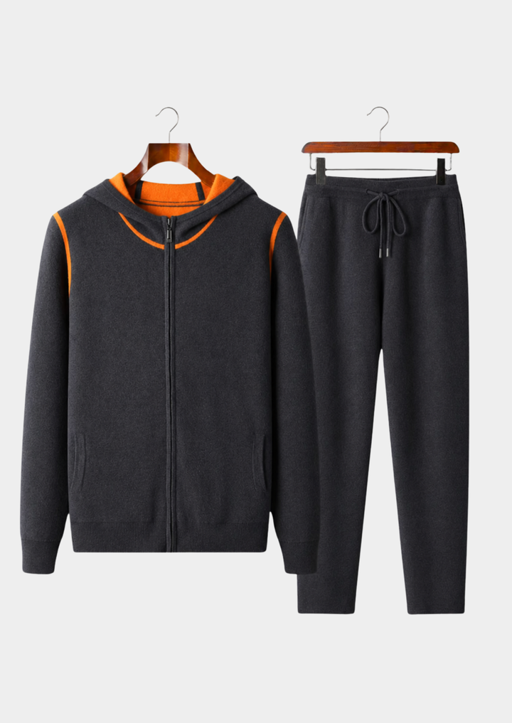 Premium Cashmere Milano Leisure Set deep gray image 1 #color_deep-gray