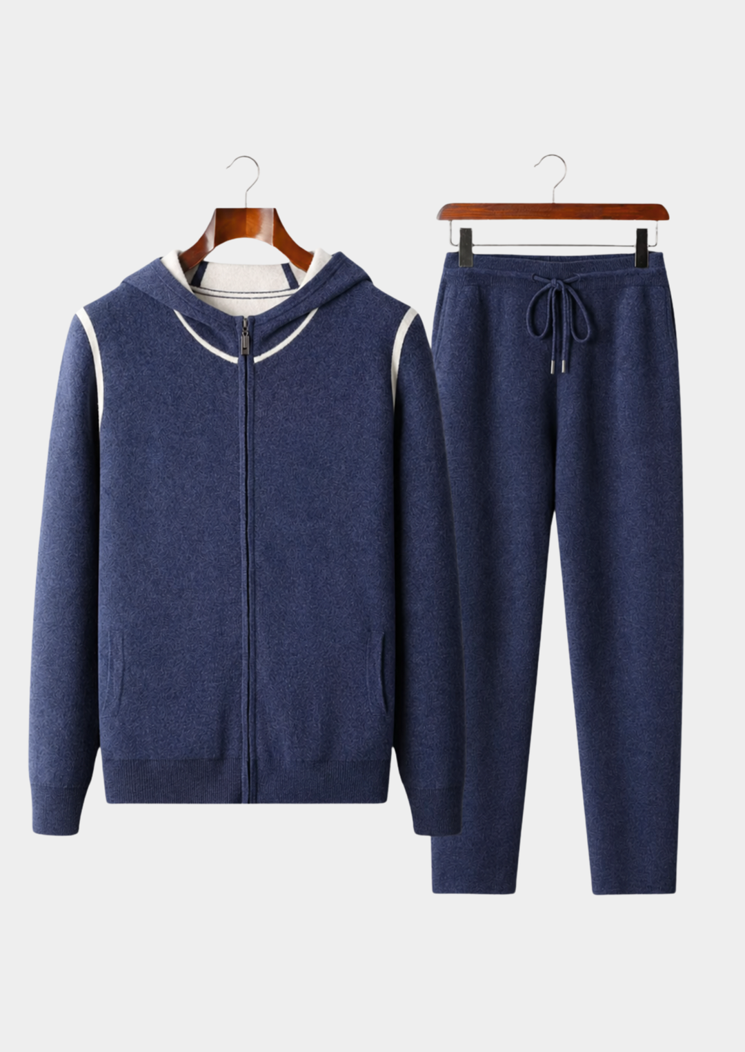 Premium Cashmere Milano Leisure Set navy blue image 1 #color_navy-blue