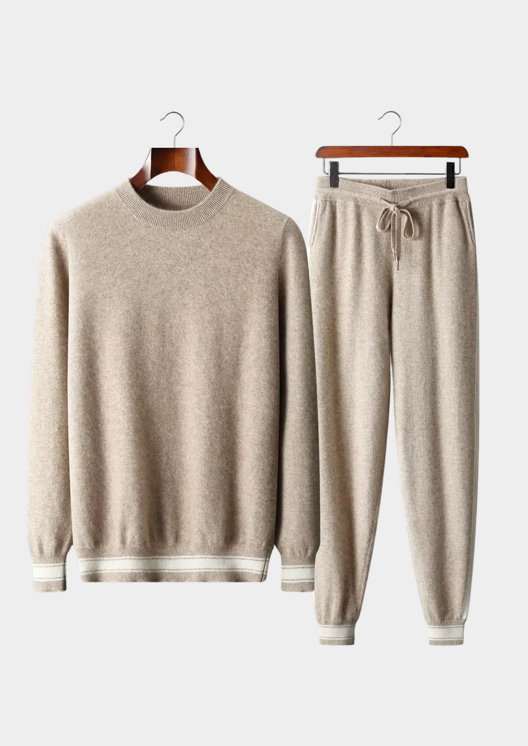 Premium Cashmere Vienna Leisure Set sand image 1 #color_sand