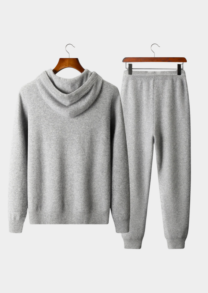 Premium Cashmere Alain Leisure Set light gray image 2 #color_light-gray