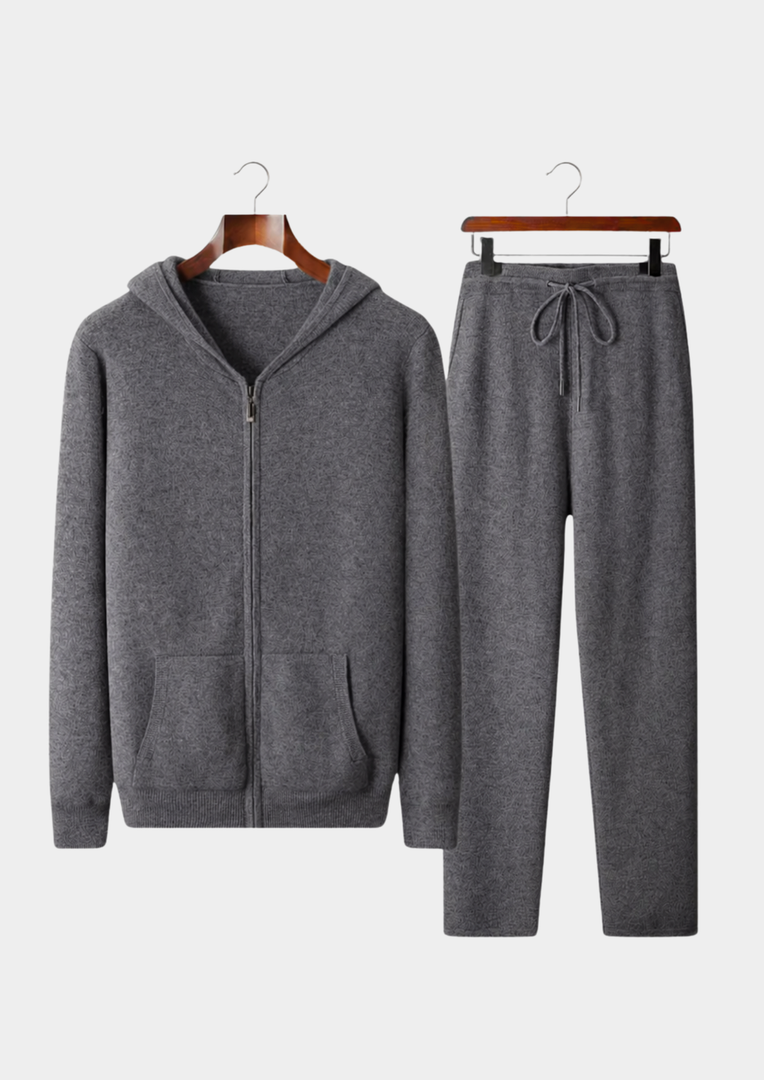 Pure Extra-Fine Merino Wool Arvo Set dark gray image 1 #color_dark-gray