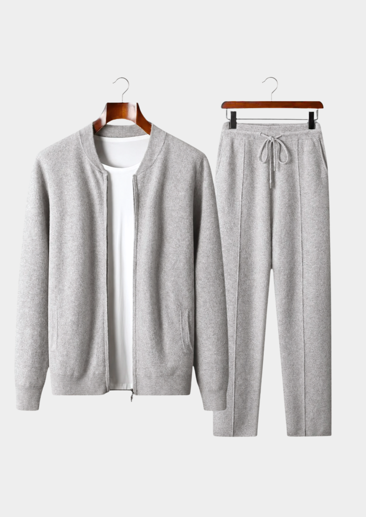 Pure Extra-Fine Merino Wool Falconi Set light gray image 1 #color_light-gray