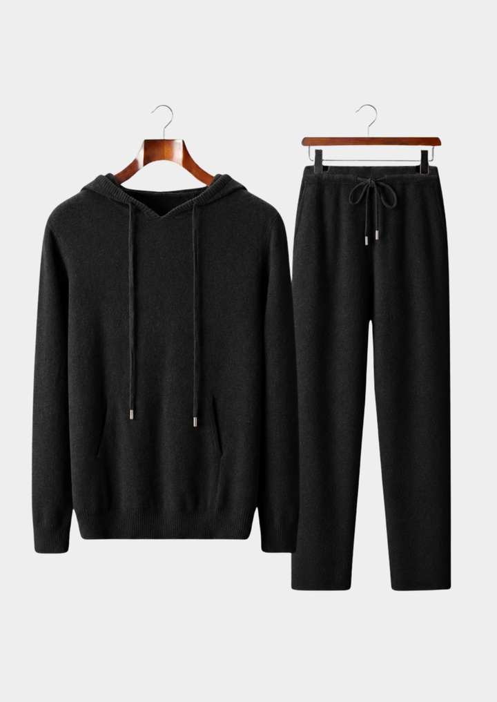 Pure Extra-Fine Merino Wool Savro Set black image 1 #color_black