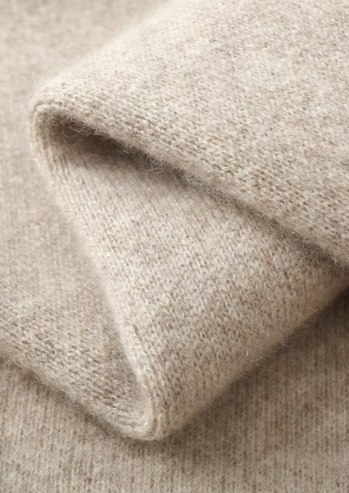 Pure Merino V-Neck Cardigan sand image 10 #color_sand