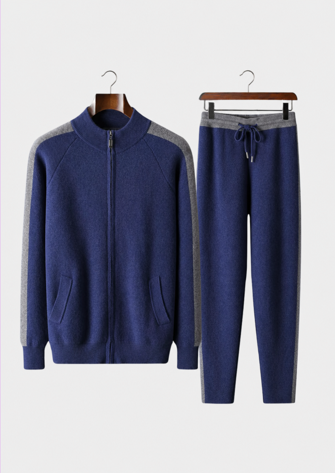 Premium Cashmere Torino Leisure Set navy blue image 1 #color_navy-blue
