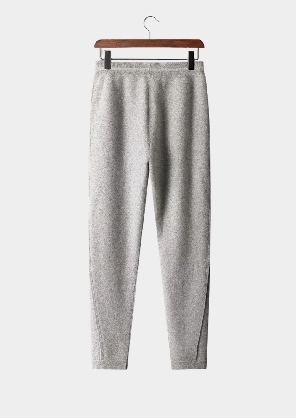 Cashmere Slim Trousers light gray image 2 #color_light-gray
