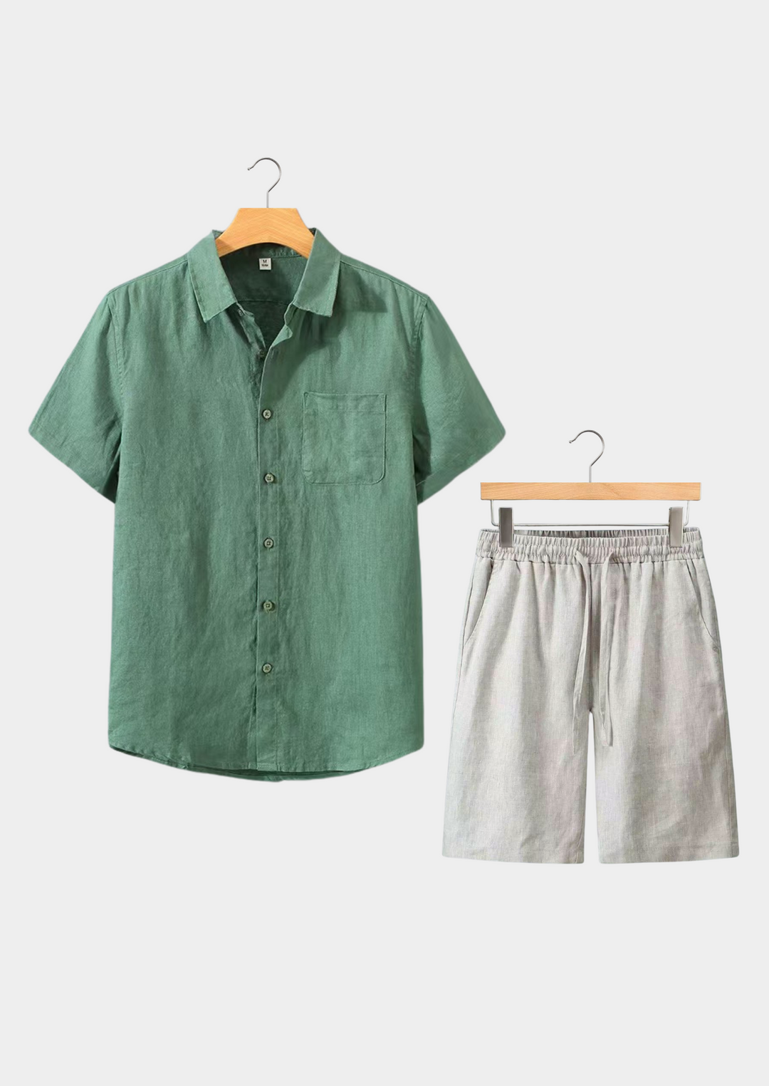 Dolcevita Shortsleeve Summer Set green/beige image 1 #color_green