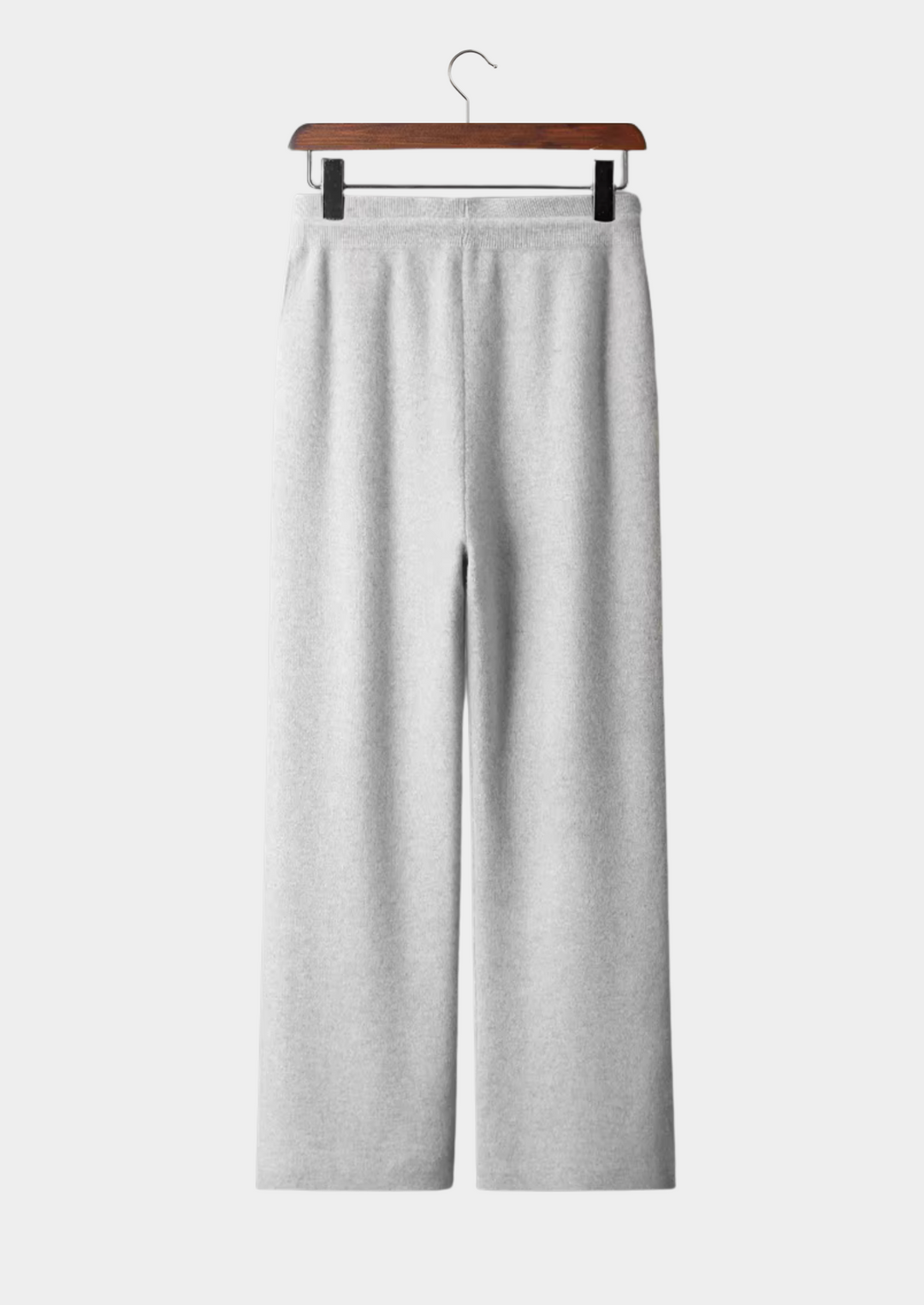 Cashmere Relaxed Trousers light gray image 2 #color_light-gray