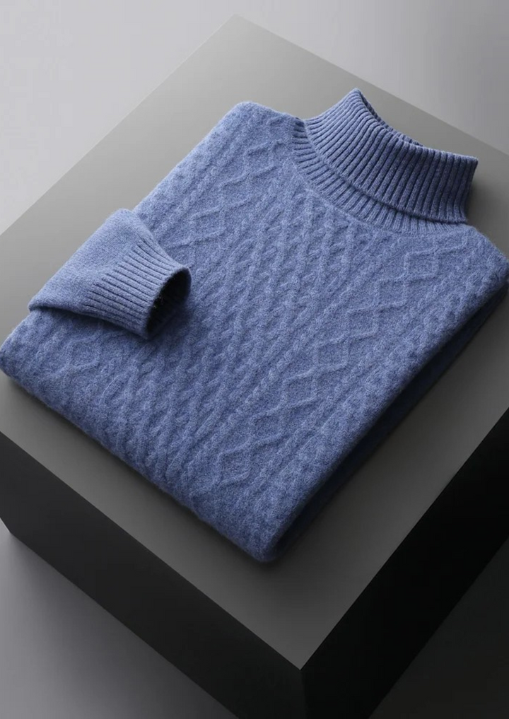 Pure Merino Wintertime Rollneck light blue image 1 #color_light-blue